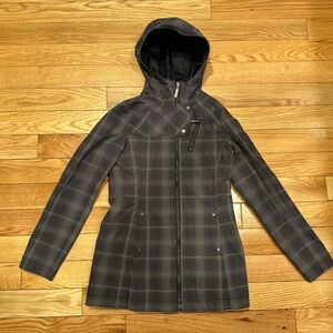 Marmot MemBrain Waterproof Gray Outdoor Gorcope Women's Size XS Ski Rain Jacket